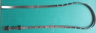 เข็มขัดผ้า Rivet สำหรับ women1.5cm PU และโลหะผสมกับ Gunmetal / หัวเข็มขัดนิกเกิล