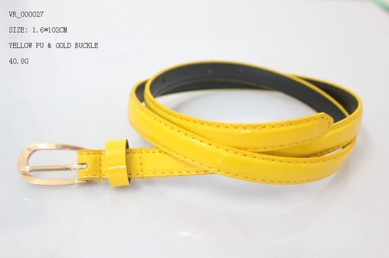 เข็มขัดหนัง PU แต่งตัวสำหรับผู้หญิง OEM