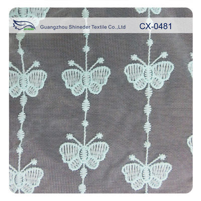 Butterfly Organza เย็บปักถักร้อยผ้า, สีเป็นมิตรกับสิ่งแวดล้อม / การย้อมปกติ