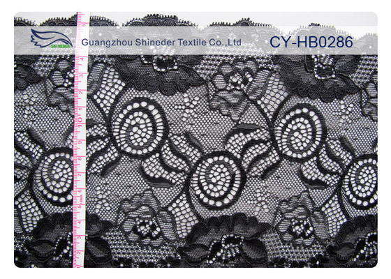 Jacquard ผ้ายืดเย็บปักถักร้อยสำหรับชุดชั้นใน OEM CY-HB0286