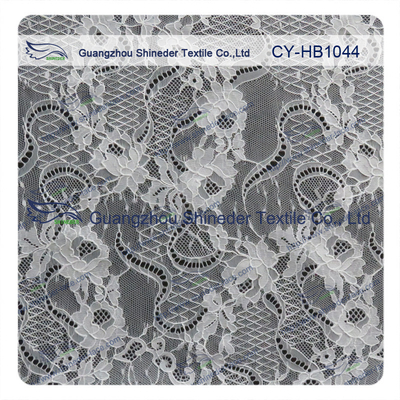 คู่ขนานใหญ่ขนตา Chantilly Lace Trim / Scalloped ผ้าลูกไม้