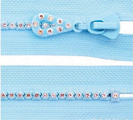 ทำเองฟันพิเศษ ABS ซิปเรืองหิน 20cm