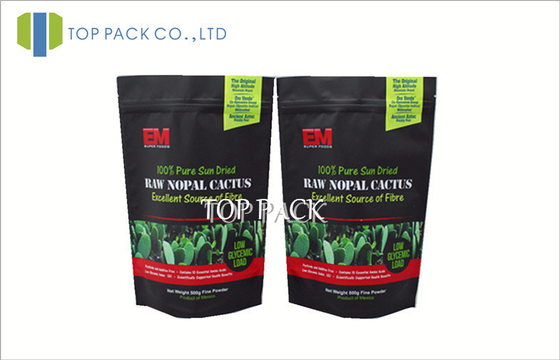 ฟอยล์ซิปแบบกำหนดเองยืนขึ้น Zip กระเป๋าสำหรับผงโปรตีน 250g 500g 1000g