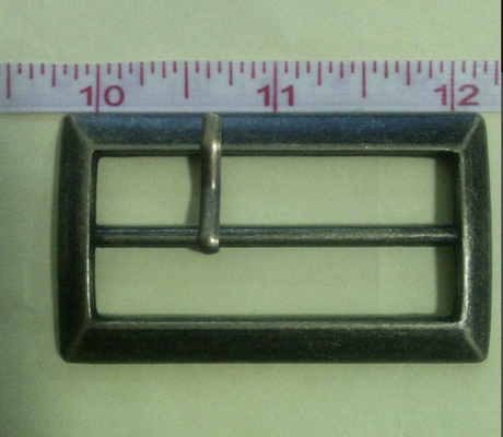 เทคนิคการชุบ Gunmetal ผ้าสี่เหลี่ยมหัวเข็มขัด