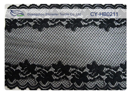 แฟชั่น 100% ผ้าลูกไม้ไนล่อน, OEM / ODM Custom Service Offer CY-HB0211